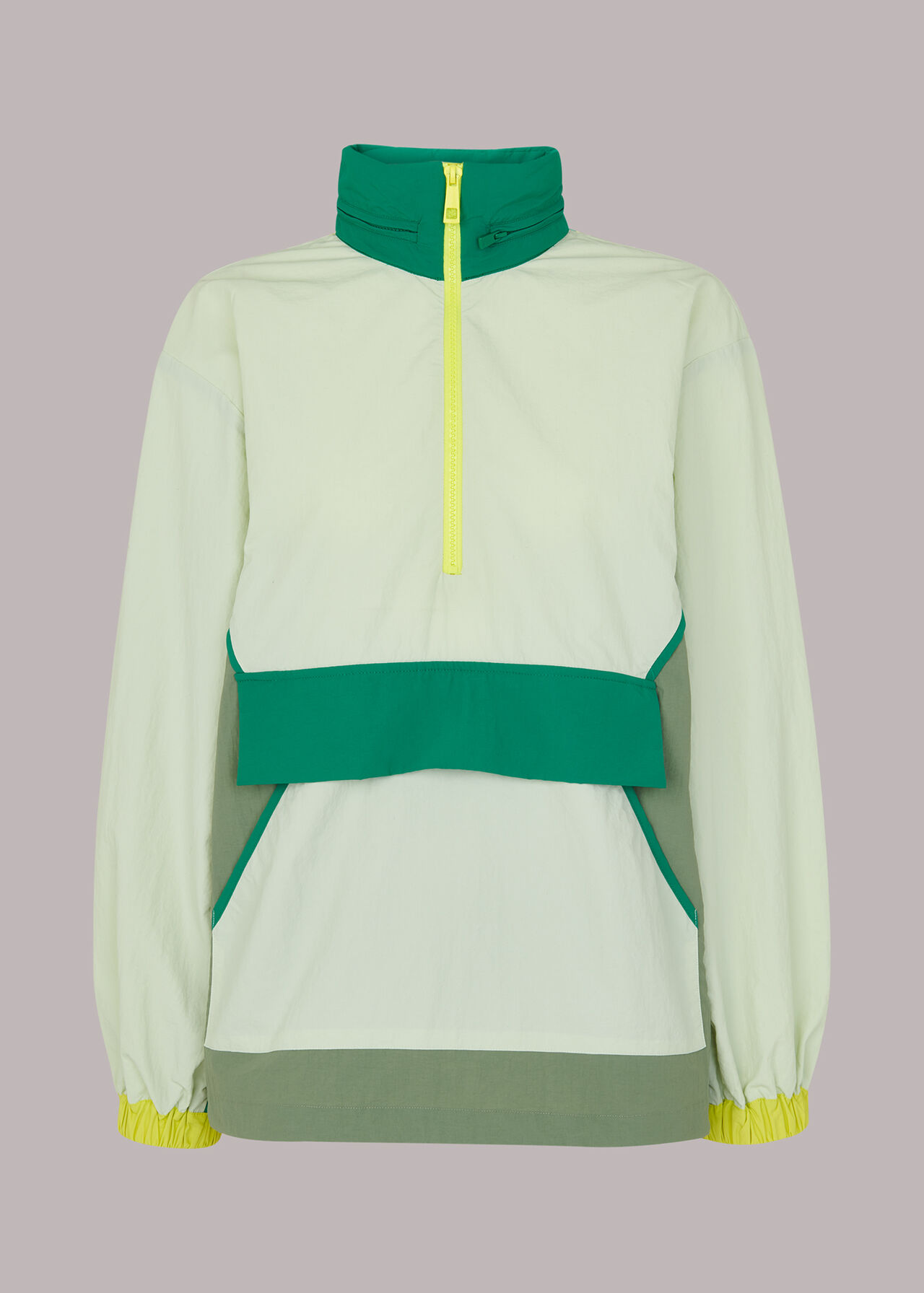 Colour Block Anorak